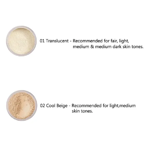 Miniatura 2 de PHOERA - Paquete de 2 polvos fijadores, aceite de control para iluminar la piel, cobertura de color para blanquear imperfecciones, maquillaje facial