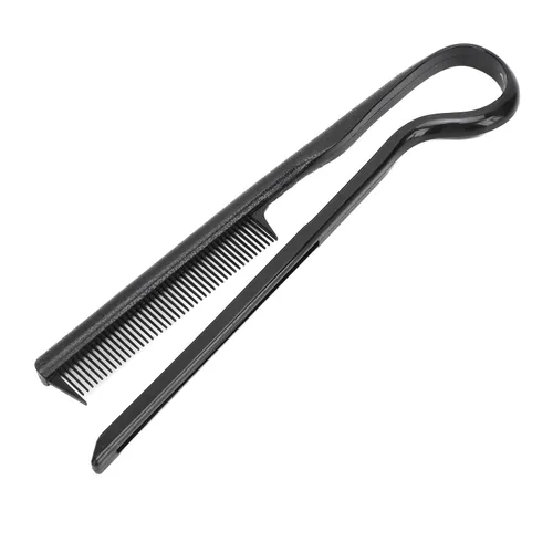 Miniatura 7 de Peine alisador de cabello, 10 unidades, en forma de V, alisador de pelo, peine alisador para peluquería nudosa, hogar, mujeres y niñas