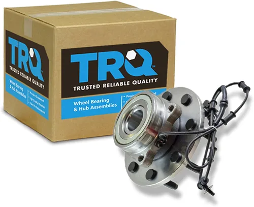 Miniatura 30 de TRQ Cojinete de rueda delantera y conjunto de cubo con sensor ABS compatible con Toyota Sequoia 2008-2022 Tundra 2007-2021