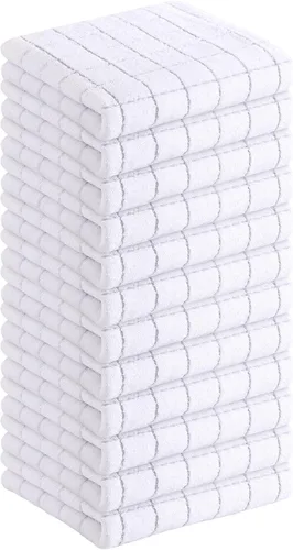 Miniatura 18 de Homaxy Paños de cocina 100% algodón de felpa, toallas de cocina ultra suaves y absorbentes para la cocina, adecuadas para secar y lavar platos