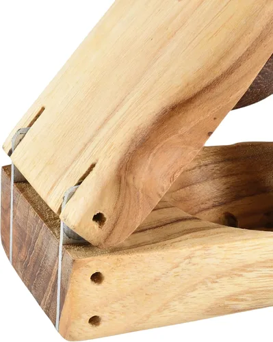 Miniatura 5 de AeraVida Exprimidor manual de madera de teca hecho a mano de limón lima Muddler de madera Accesorio de cocina duradero