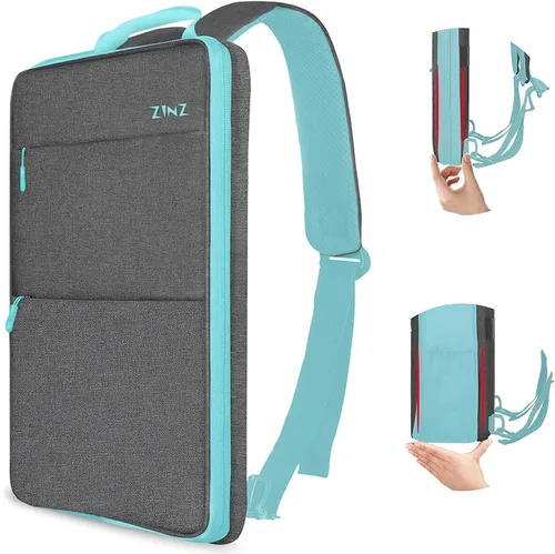 Miniatura 23 de ZINZ Mochila delgada y expandible para laptop con funda de 15, 15.6 y 16 pulgadas, bolsa resistente a derrames para notebooks, estuche