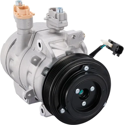 BDFHYK Compresor de aire acondicionado con embrague compatible con Ford F-250 F-350 Super Duty 6.2L 2017-2019, F-450 F-550 Super Duty 6.8L
