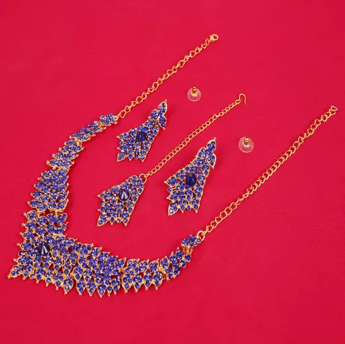 Miniatura 5 de Touchstone Bollywood Glamour - Collar de joyería para mujer