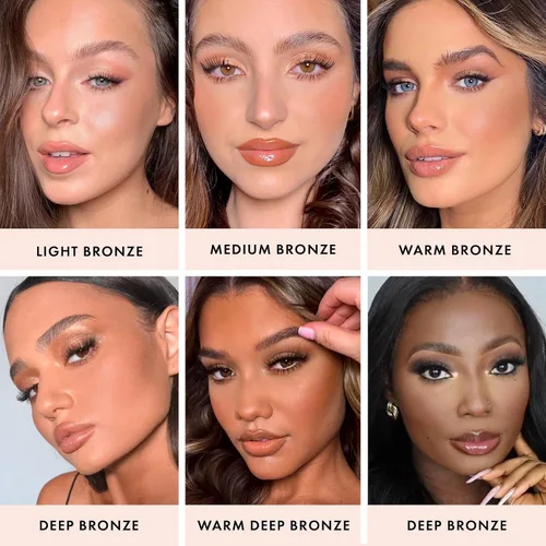 Miniatura 4 de ICONIC LONDON Ultimate Bronzing Powder Polvo sedoso, bronceador con acabado mate impecable, libre de crueldad, maquillaje vegano Bronce cálido