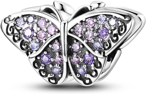 Miniatura 19 de Hapour Dijes de plata de ley 925 para pulseras, collar, joyería europea, colgante de cuentas para mujeres y madres