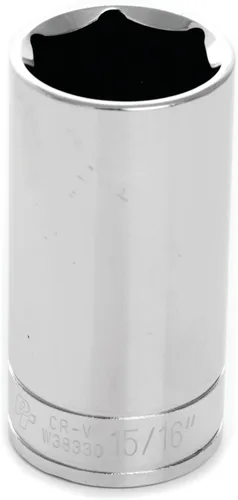 Miniatura 5 de Performance Tool W38332 Dado de 6 puntos, impulsor de 3/8 pulgadas, 1
