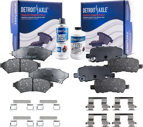 Miniatura 33 de Detroit Axle - Kit de freno delantero para Chevy GMC Silverado Sierra Yukon XL Express Savana Suburban 1500 Tahoe Avalanche Cadillac Escalade Pinza