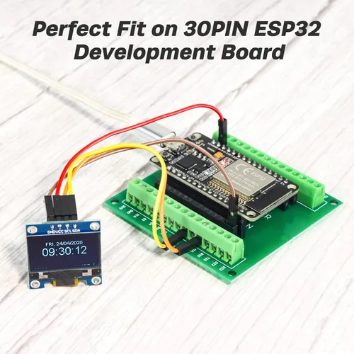 Miniatura 6 de ESP32S ESP32 Placa de desarrollo 2.4 GHz Dual Core WLAN WiFi + Bluetooth 2-en-1 Microcontrolador ESP-WROOM-32 Chip para Arduino (30PIN, 2PCS)