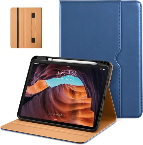Miniatura 27 de DTTO Funda para iPad (A16) 11ª Generación de 11 Pulgadas 2025, Funda para iPad 10ª Generación de 10.9 Pulgadas 2022, Funda de Soporte Folio de Blanco
