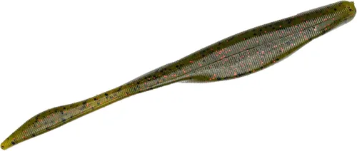 Miniatura 4 de Strike King KVD Perfect Plastics - Señuelo de pesca con sábalo de cafeína, cebo de plástico suave, cola de burbujas única rellena de aire, sal