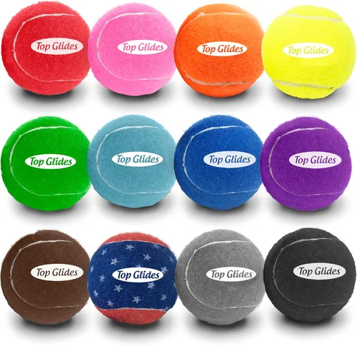 Miniatura 7 de AMP Top Glides Deslizadores de Pelotas de Tenis Precortados para Andador (Gris)