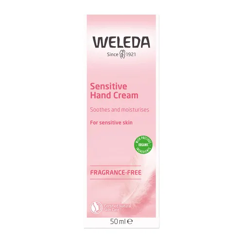 Miniatura 2 de Weleda Crema de manos calmante para pieles sensibles y almendras, 1.7 onzas