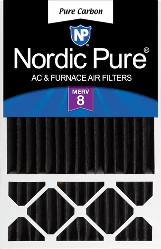 Miniatura 21 de Nordic Pure 16x25x5 (15_3/4 x 24_3/4 x 4_3/8) Filtros de aire de repuesto MERV 12 para Honeywell/Lennox, paquete de 2