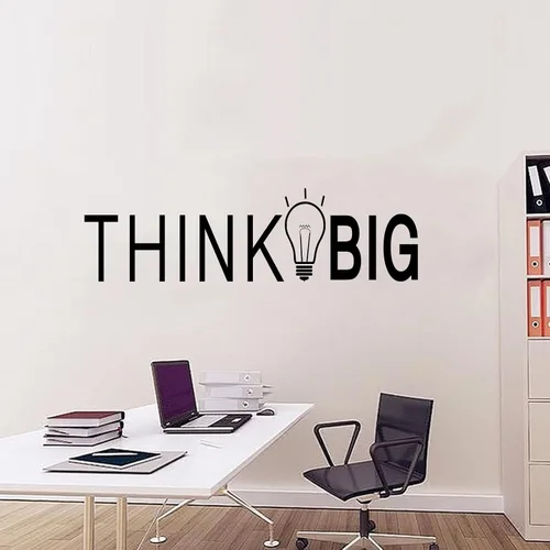 Miniatura 7 de SEATUNE Calcomanías de pared con citas inspiradoras de oficina, calcomanías de pared motivacionales positivas para trabajo en equipo, decoración