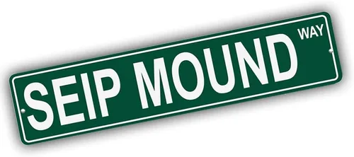 Miniatura 286 de Ohio Mountains Pick Your Mountain Compatible/repuesto para Acme Hill United States Mountain aluminio metal metal metal estilo letrero de calle