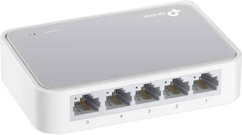 Learning Resources TL-SF1005D TP-Link 5-Puertos Conmutador Ethernet Rápido No Administrado | Plug and Play | Escritorio