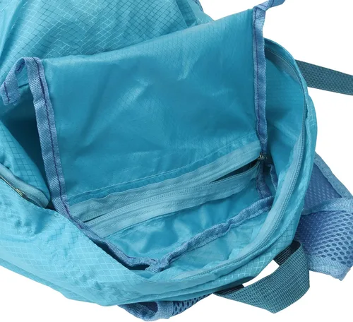 Miniatura 7 de Mochila plegable de 25 litros, plegable, ultra ligera, resistente al agua, duradera, para campamento, viajes, senderismo, mochila para hombres y Azul