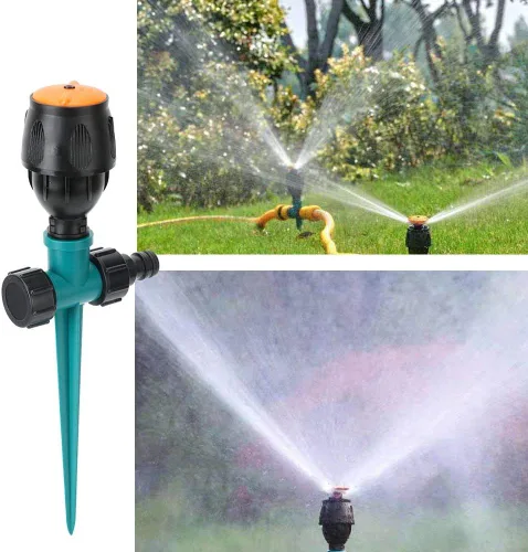 Miniatura 9 de Rociador de césped ajustable múltiple en una espiga con control de vuelo integrado, aguas de hasta 30 pies de diámetro, ángulo de pulverización