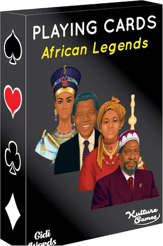 Kulture Games African Legends - Juego de cartas de historia negra inspiradora para adultos y familia