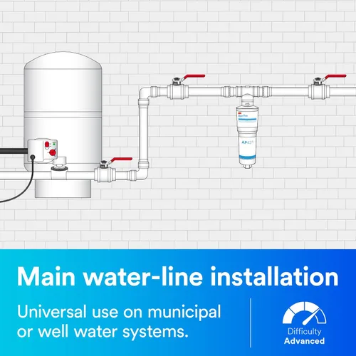 Miniatura 6 de 3M Aqua-Pure Sistema de inhibición de incrustaciones para tuberías de agua de toda la casa AP430SS, previene la acumulación de incrustaciones