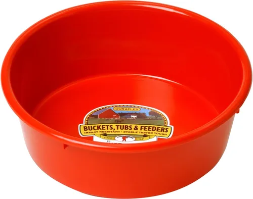 Miniatura 11 de Little Giant® Bandeja de Utilidad de Plástico Bandeja de Alimentación Cubo de Alimentación para Ganado Duradero y Versátil Fabricado en EE.UU.