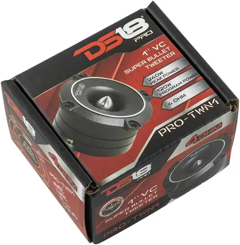 Miniatura 8 de DS18 Audio PROTWN1 PRO 1" Titanio NEO Slim Bullet TW Negro