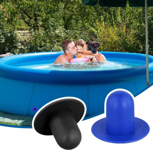 Miniatura 5 de XIHIRCD 2 tapones de piscina para piscina sobre el suelo, filtro de bomba de filtro tapón de orificio de pared de piscina, repuesto compatible