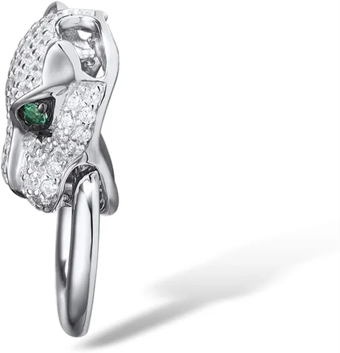 Miniatura 3 de Santuzza Colgante de plata de ley 925 con piedras preciosas animales para mujer