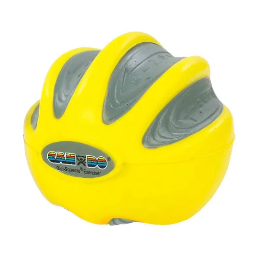 Miniatura 11 de CanDo 10-1995 Digi-squeeze Ejercitador para manos, Grande, M, Verde: Medio, 1