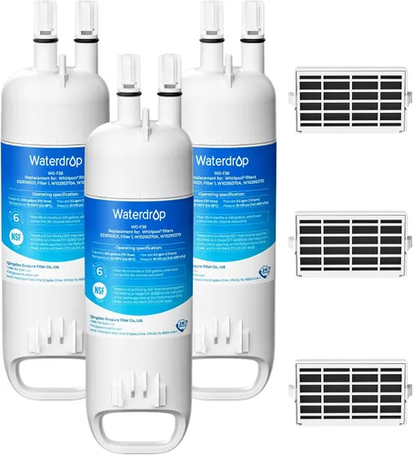 Miniatura 12 de Waterdrop EDR1RXD1 Reemplazo para filtro Everydrop® 1, W10295370A, EDR1RXD1B, P8RFWB2L, P4RFWB, Kenmore® 46-9081, 46-9930, WD-F38 Filtro de agua