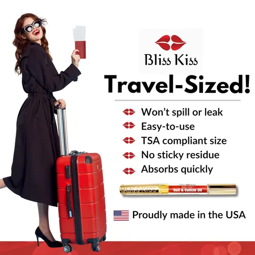 Miniatura 7 de NUEVO Bliss Kiss simplemente aceite puro de cutícula y uña kit principiante