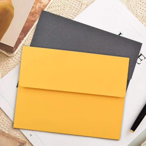 Miniatura 7 de VANRA Paquete de 150 sobres coloridos para invitaciones, sobres A2 a granel para tarjetas de felicitación de 4.25 x 5.5, invitaciones de boda, fotos
