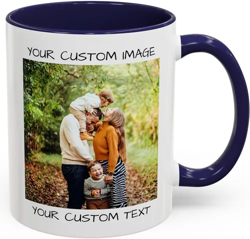 Miniatura 16 de Taza de café personalizada – Taza de cerámica personalizada con foto, texto o logotipo Taza de té personalizada con foto o mensaje Idea