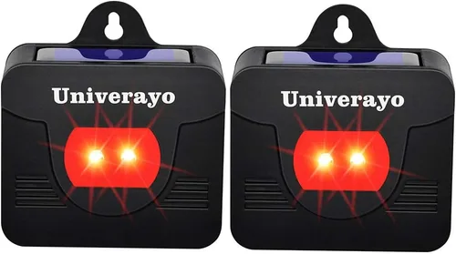 Coyote Disuasorio Solar Depredador Control Light Deer Repelente Dispositivo repelente de ciervos para animales nocturnos Zorro Skunk Raccoon