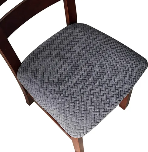 Miniatura 25 de Genina Fundas de asiento impermeables para sillas de comedor, fundas de asiento de silla de comedor, fundas de asiento de cocina, fundas de asiento