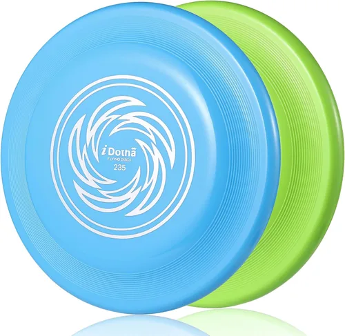 Miniatura 8 de Disco volador deportivo – Discos voladores de competición para playa, patio trasero, césped, parque, camping y más – Ideal para todas las edades al