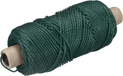 Miniatura 12 de MECCANIXITY Twisted Mason Line - Cuerda de nailon color negro, 328.1 ft/109 yardas, 0.098 in de diámetro para redes, paisajismo, mejoras del hogar