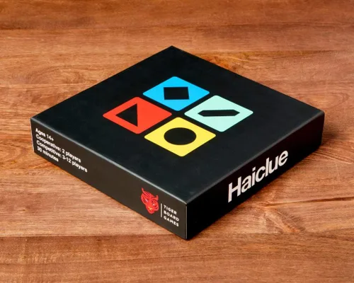 Miniatura 3 de Haiclue Juego de mesa de ritmo rápido para 2 a 12 jugadores Combina fichas de palabras para crear pistas Actividad creativa para adultos
