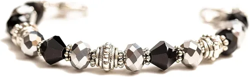 Miniatura 51 de Pulsera elástica de alerta médica, pulsera de identificación médica de repuesto intercambiable, etiqueta de identificación no incluida, cristales