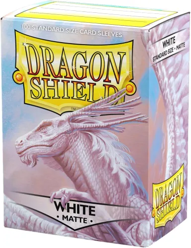 Miniatura 32 de Dragon Shield Fundas mate para tarjetas de tamaño estándar 100 CT – Fundas TCG lisas y resistentes Compatible con Pokemon, Flesh & Blood, One