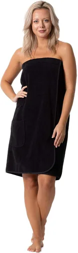Miniatura 6 de Robe Direct Women’s Terry Cloth Spa and Bath Towel Wrap with Adjustable Closure & Elastic Top