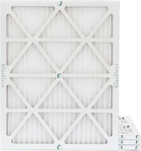 Miniatura 13 de Filtros de aire plegados Glasfloss ZL 8x8x1 MERV 10 (FPR 5-6). (Cantidad 4). Tamaño real: 8 x 8 x 7/8 pulgada