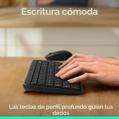 Miniatura 4 de Logitech Teclado Bluetooth K250 con teclado numérico, fácil conectividad, teclado inalámbrico compacto fabricado con plástico reciclado, resistente