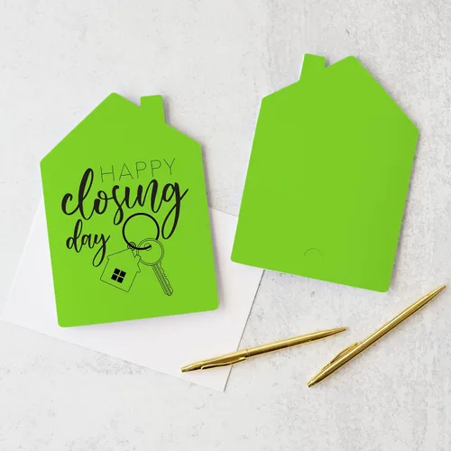 Miniatura 4 de Set of "Happy Closing Day" Greeting Cards Envelopes Included 4-GC002