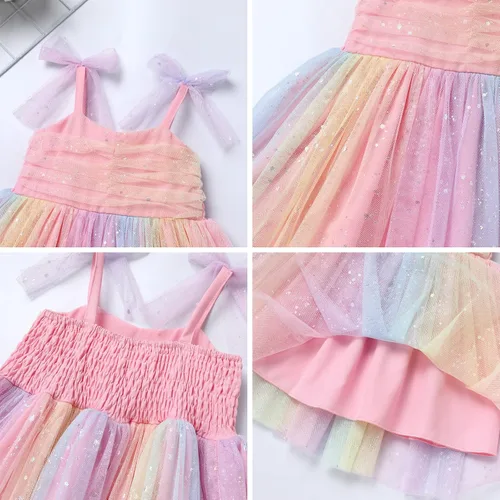 Miniatura 6 de Vestido de cumpleaños para niña, sin mangas, sin espalda, vestido de tutú de princesa, vestido de tutú para fiesta de tartas, sesión de fotos