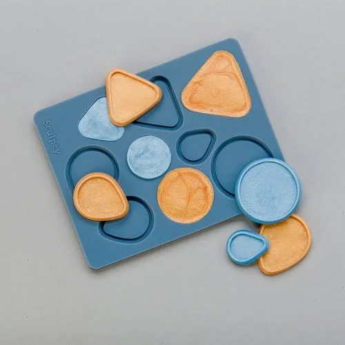 Miniatura 4 de Sculpey Herramientas Flexible Horno Seguro Silicona Bisel Molde