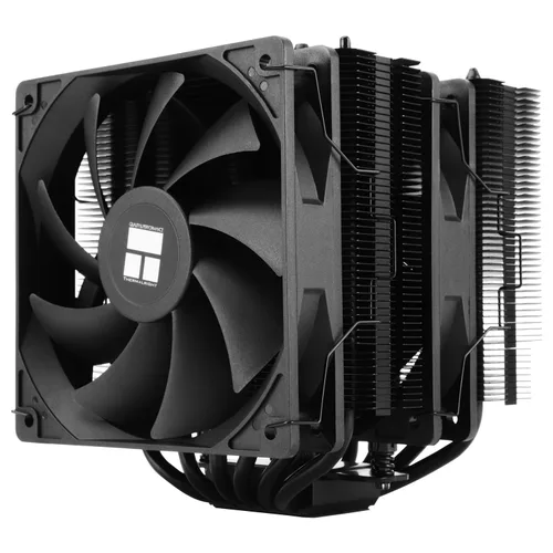 Thermalrlght Peerless Assassin 120 SE Enfriador de aire negro para CPU, 6 tubos de calor, ventiladores duales TL-C12C PWM, refrigeración de CPU de