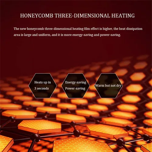 Miniatura 4 de Electric Heating Carpet, Graphene Electric Heated Floor Mat, Indoor Floor Heater with Timer Fast Heating, Heating Mat for Large Rooms(B,80CM*120CM)