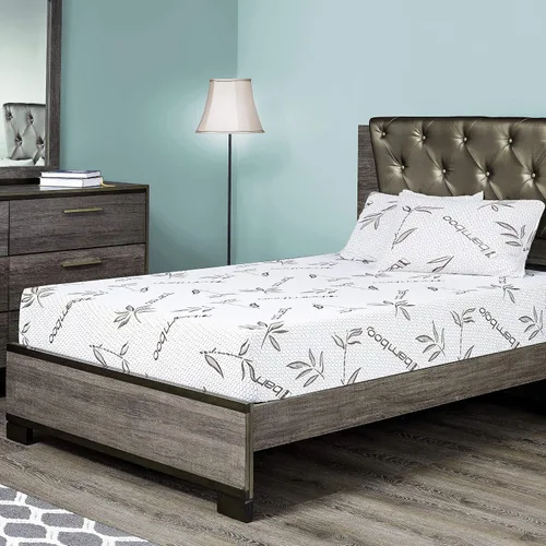 Miniatura 2 de Fortnight Bedding - Colchón de espuma viscoelástica con gel para cama de vehículos de uso recreativo, catre, y sofá cama, Tela, 15.2 cm